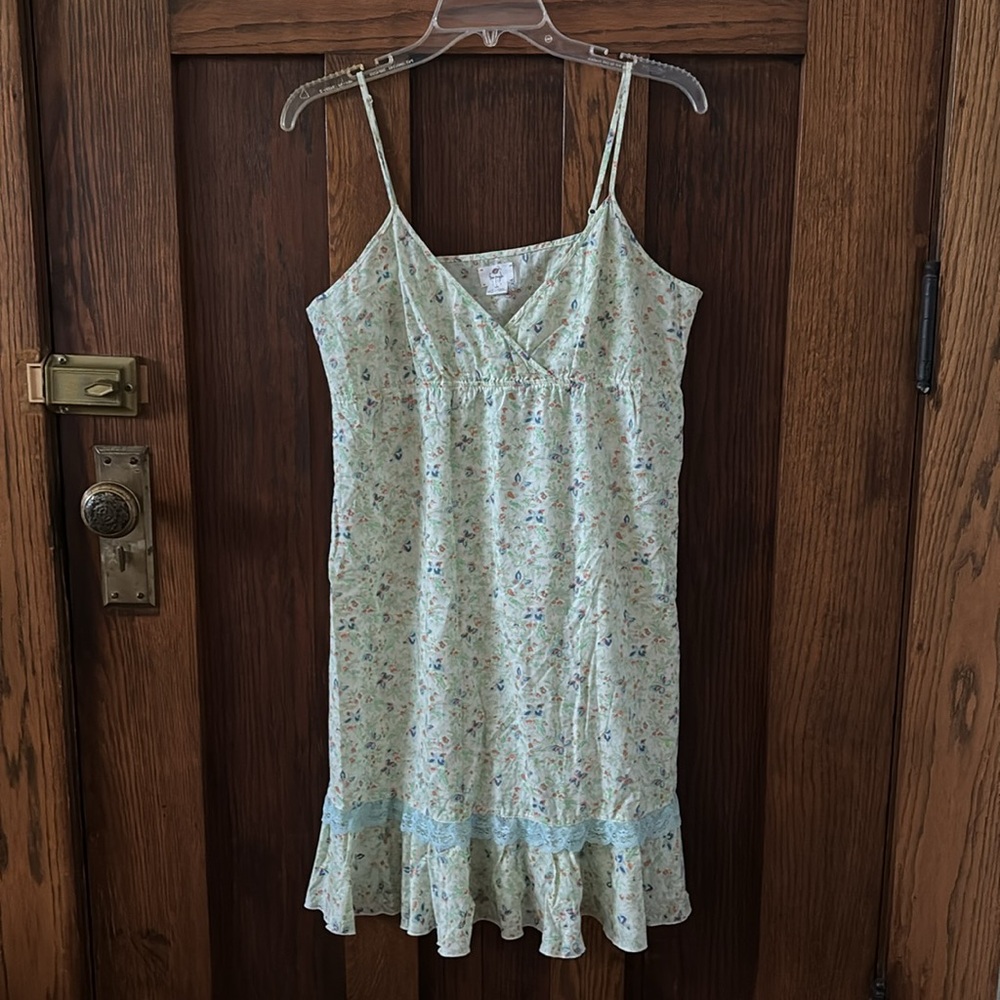 Sweet (Vintage) Free People intimates floral and butterfly nightgown (M)